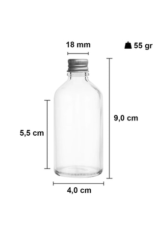 6 Miniflessen - 50 ml