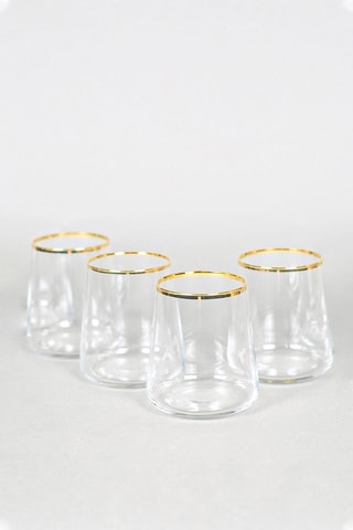 4 Waterglazen - 42 cl