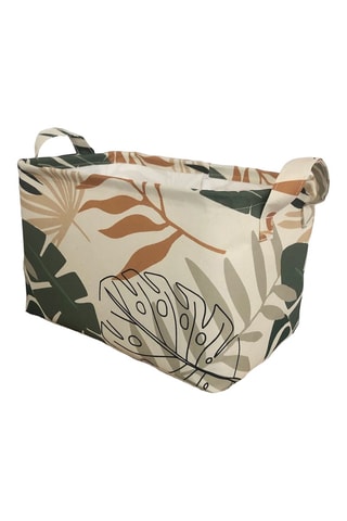 Mand - 37 cm - Groen en Bruin