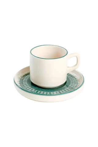 Keramische Theeset   12-delig - 184 ml