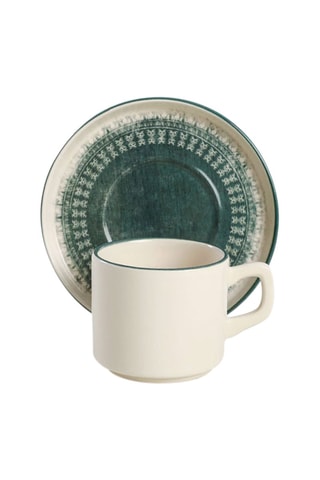 Keramische Theeset   12-delig - 184 ml