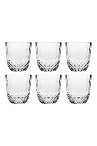 6 glazen whiskyglazen - 32 cl