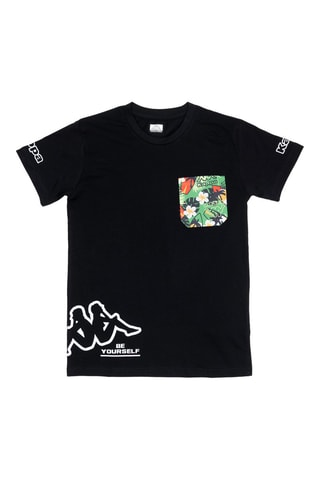Camiseta - Negro, rojo y verde