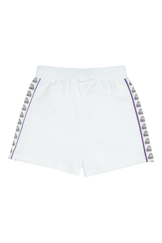 Camiseta - Blanco y violeta