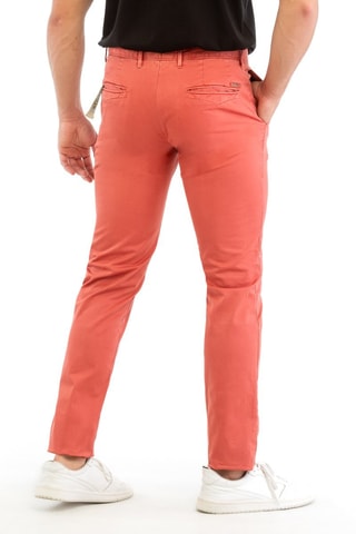 Pantalón slim fit - Incotex - Rojo