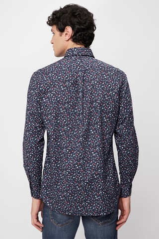 Camisa regular fit - Harmont & Blaine - Azul
