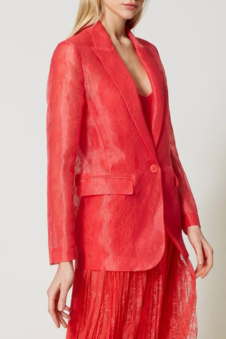 Chaqueta - Twinset - Rojo