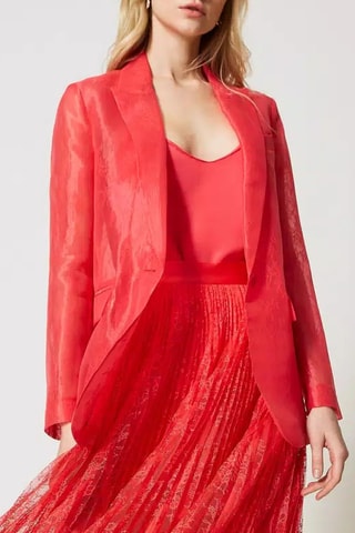 Chaqueta - Twinset - Rojo
