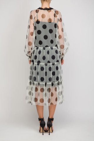 Vestido midi - Twinset - Blanco