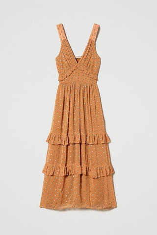 Vestido largo - Twinset - Marrón