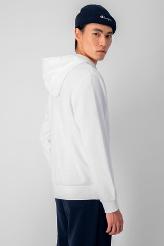 Sudadera con capucha - Champion - Blanco, negro y rojo