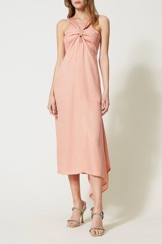 Vestido midi - Twinset - Rosa