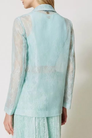 Chaqueta - Twinset - Azul y verde