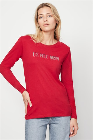 Camiseta - US Polo - Rojo