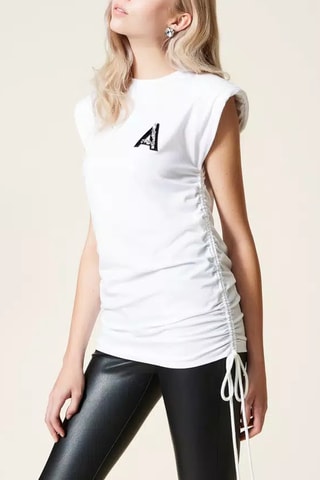 Top - Twinset - Blanco