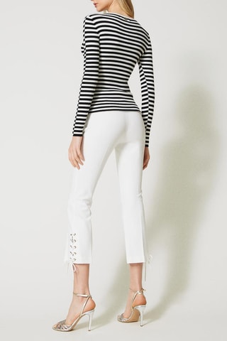 Pantalón 7/8 - Twinset - Blanco
