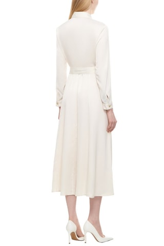 Vestido camisero - Blanco