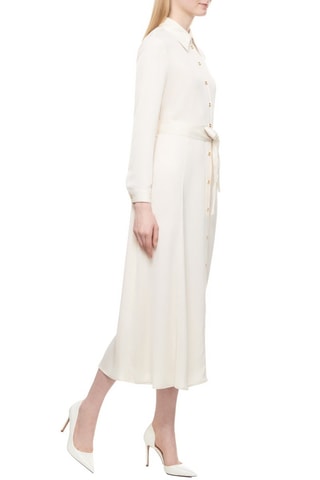 Vestido camisero - Blanco