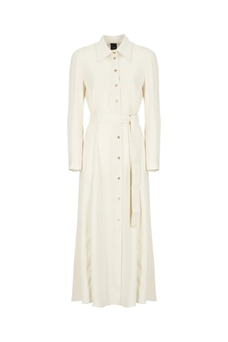 Vestido camisero - Blanco