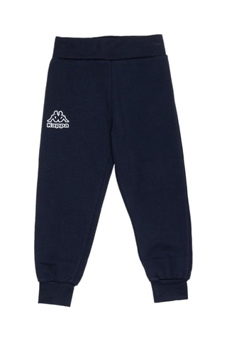 Conjunto de sudadera y pantalón de chándal  - Azul y naranja