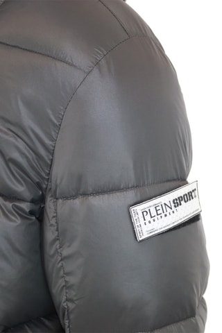 Anorak con capucha - Blanco y negro