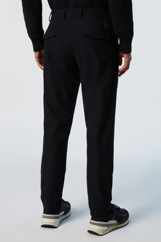 Pantalón chino slim fit - North Sails - Negro