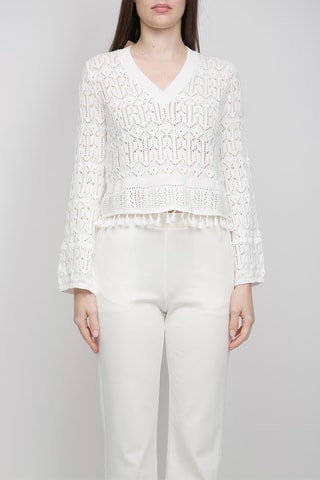 Jersey - Twinset - Blanco