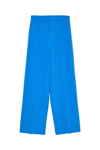 Pantalón palazzo - Gaëlle - Azul