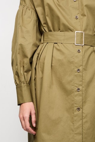 Vestido-camisa Verde