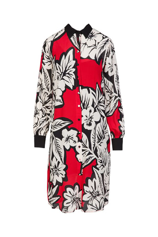 Vestido camisero - Twinset - Rojo