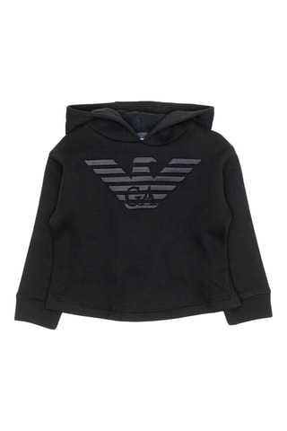 Sudadera con capucha - Emporio Armani - Negro