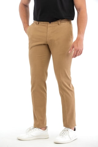 Pantalón chino slim fit - Beige