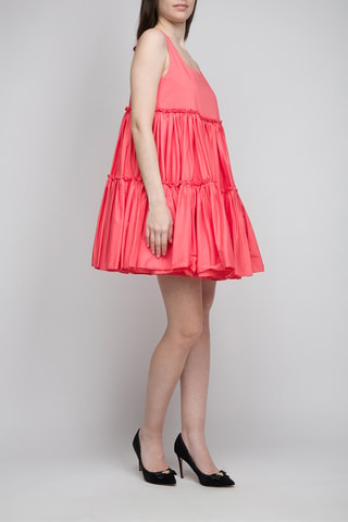 Vestido avolantado - Rosa