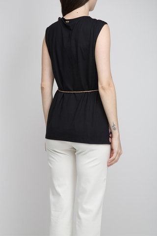 Top - Negro y rosa