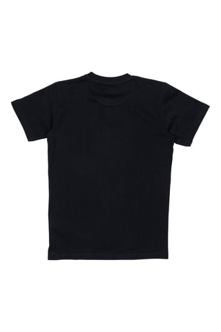 Camiseta - Blanco, negro y naranja