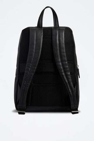 Mochila de piel - Negro