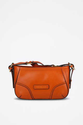 Bandolera de piel Matilde - The Bridge - Naranja y dorado