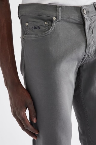 Pantalón slim fit - Harmont & Blaine - Gris