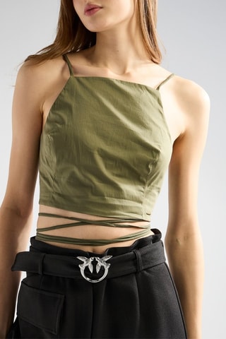 Crop top - Pinko - Verde