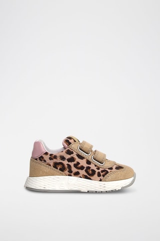 Zapatillas de nobuk Jesko - Naturino - Rosa, dorado y gris