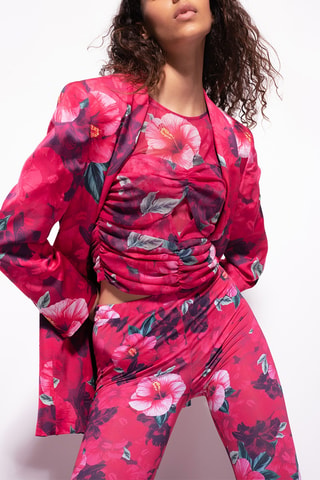 Chaqueta - Pinko - Blanco, verde y rosa