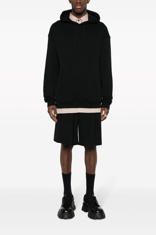 Sudadera con capucha - Emporio Armani - Negro
