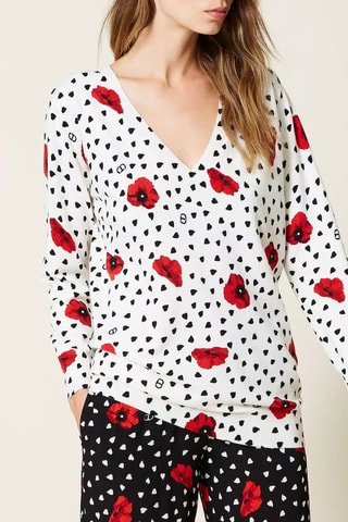 Blusa - Twinset - Blanco