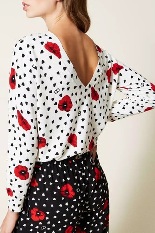 Blusa - Twinset - Blanco