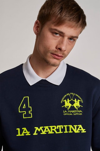 Sudadera polar - La Martina - Azul