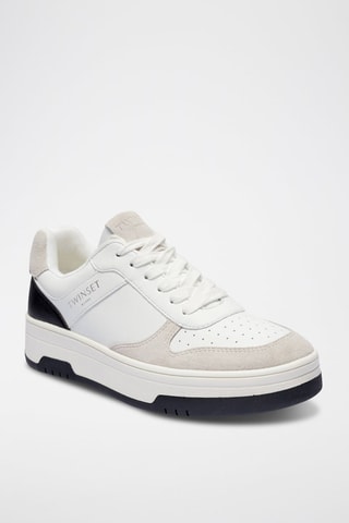 Zapatillas - Beige y blanco