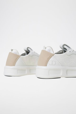 Zapatillas - Beige y blanco