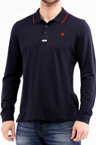 Polo - Rojo y azul