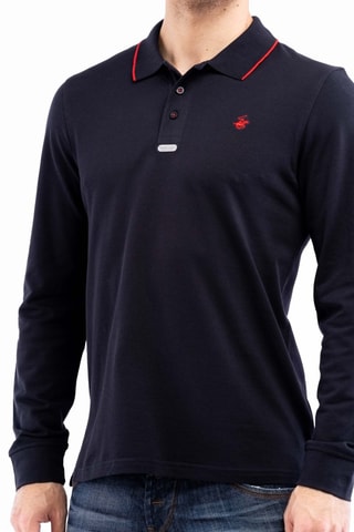 Polo - Rojo y azul