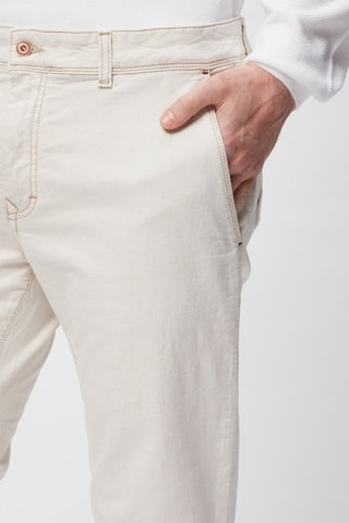 Pantalón recto - Harmont & Blaine - Blanco, beige, rojo y marrón